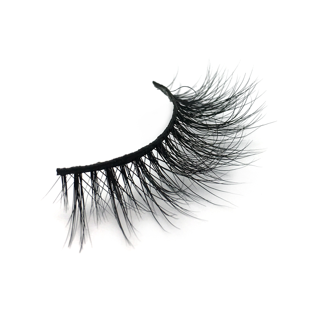 100% Handmade Real Mink Fur Strip Eyelashes Dramatic Look YY05